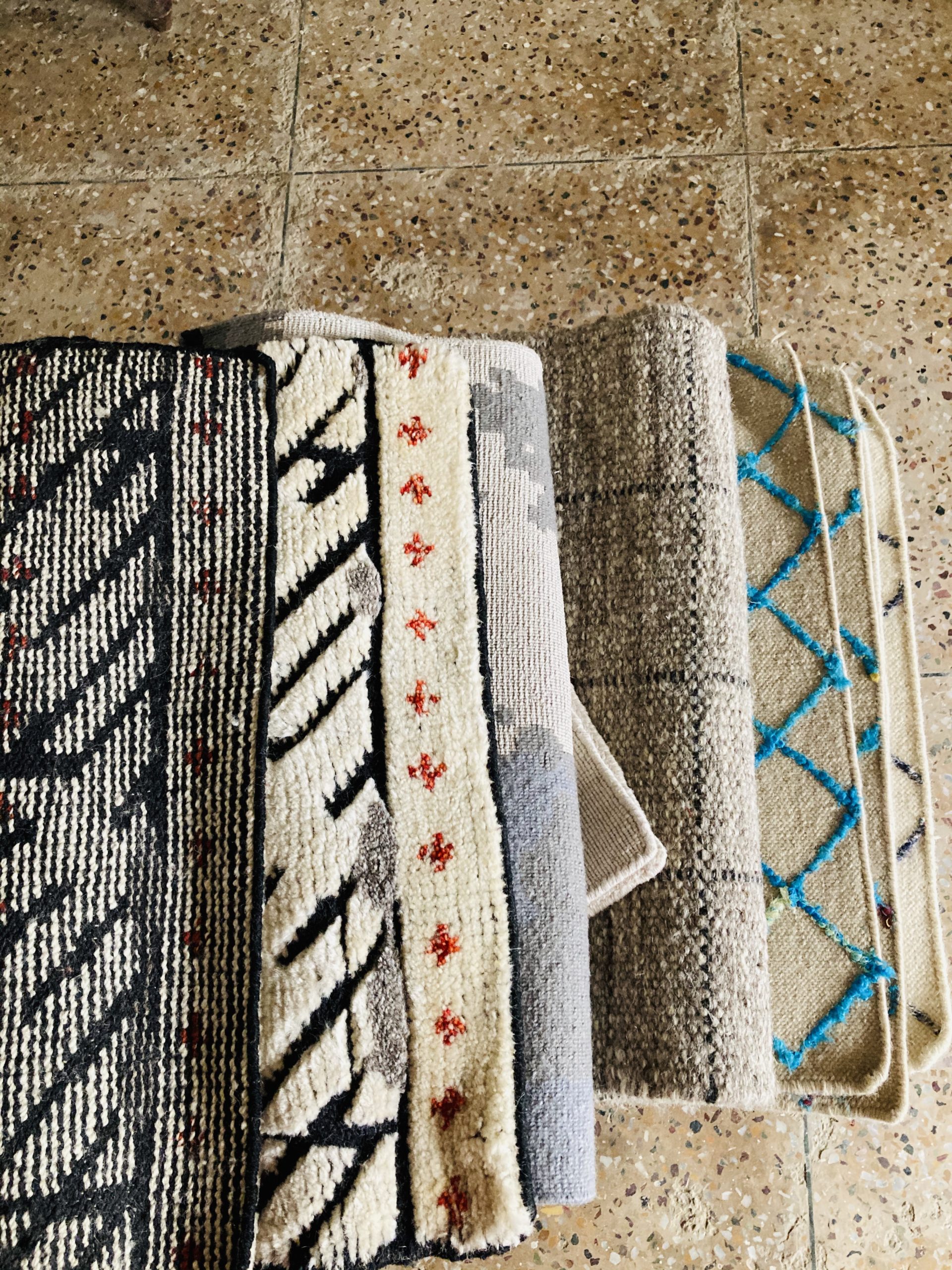 Heaps of low/high carpets